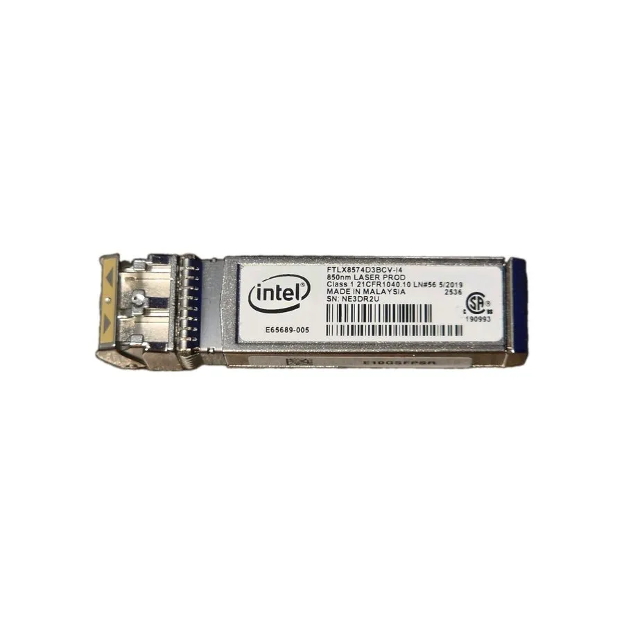 Трансивер Intel FTLX8574D3BCV-IT E65689-005 0XYD50 10G SFP+SR 850nm LC Transceiv — фото лота 1