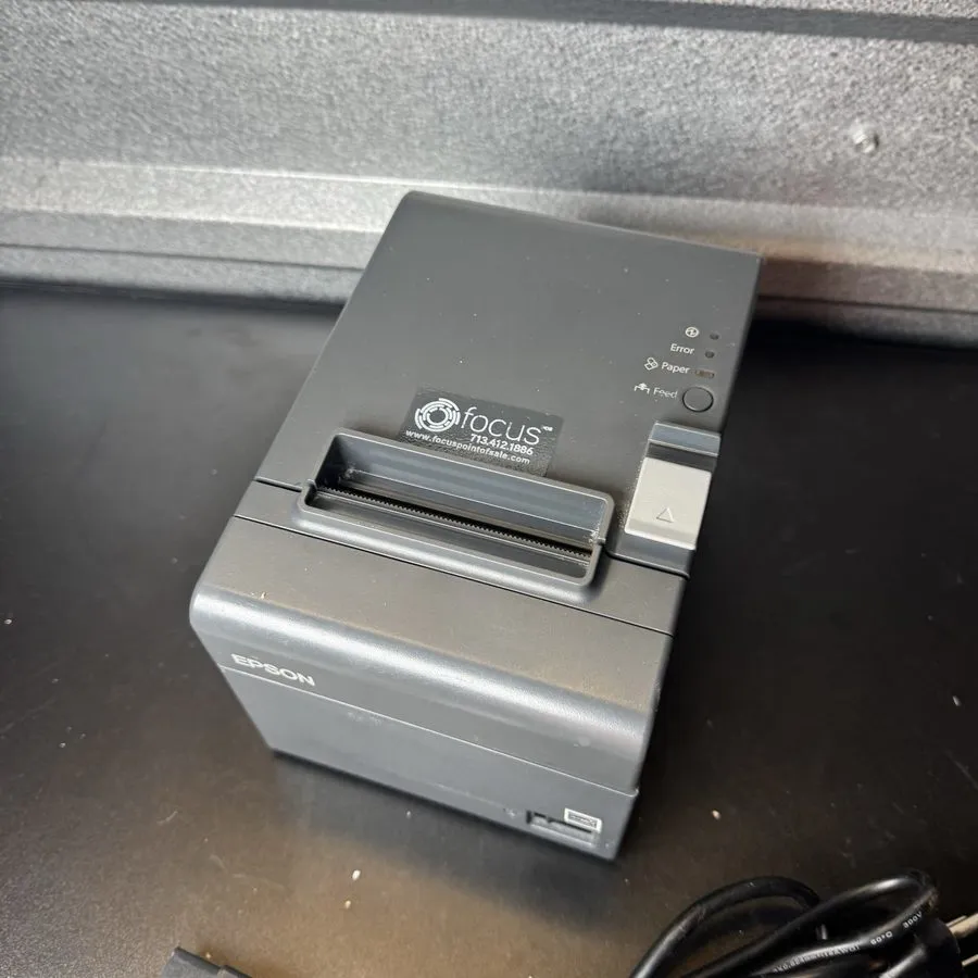 Принтер чеков Epson TM-T20 M249A USB POS Thermal Receipt Printer w/ Power Cord
