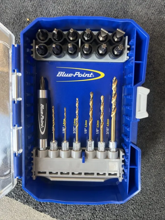 Режущий инструмент Blue Point Tools Driver and Drill SET DBDDS20 — фото лота 2