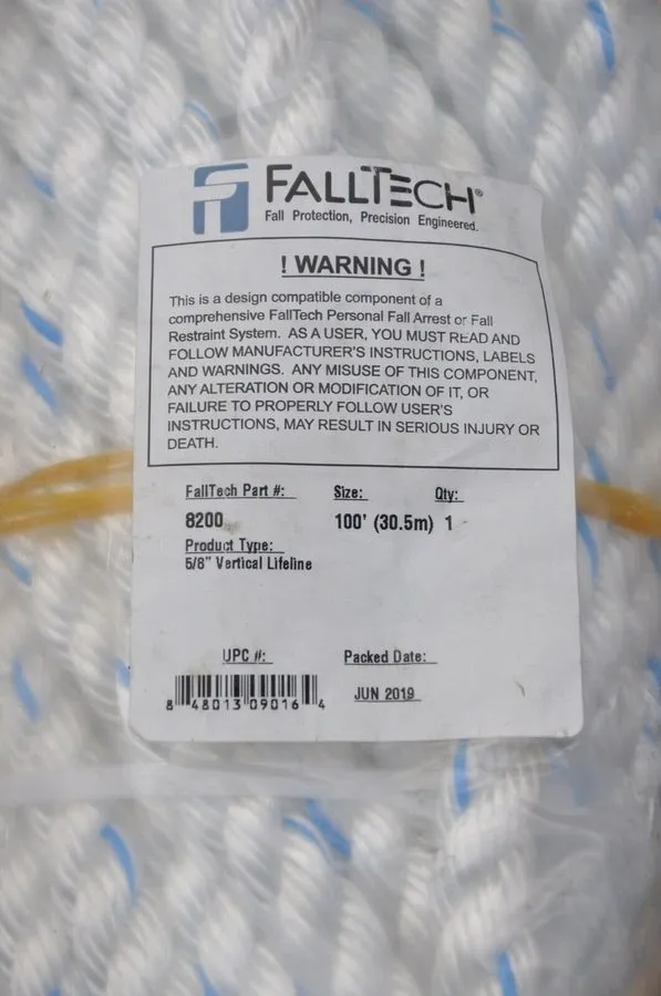 Складское оборудование Falltech Roofers Vertical Lifeline Fall Protection 100-fo