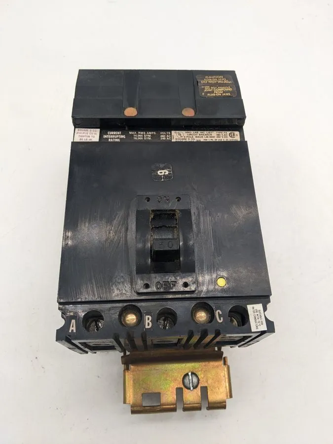 Автоматический выключатель Square D Circuit Breaker FA34050 50A 3-Pole 240/480V 