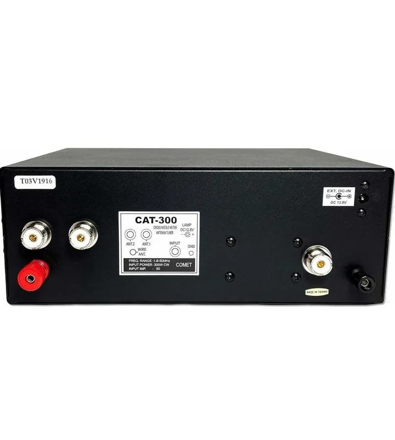 Измерительный инструмент COMET CAT-300 1.8-50MHz 300W Antenna Tuner + Cables + B