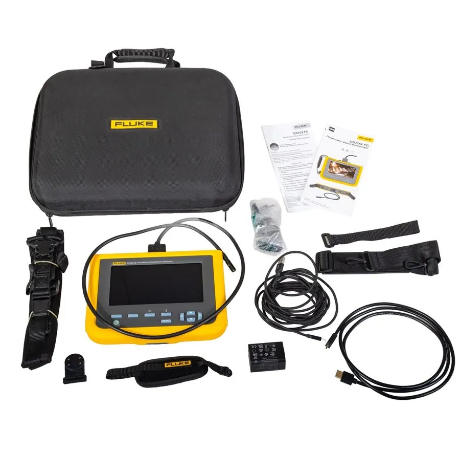 Видеоэндоскоп FLUKE DS703 FC High Resolution Diagnostic Videoscope Borescope