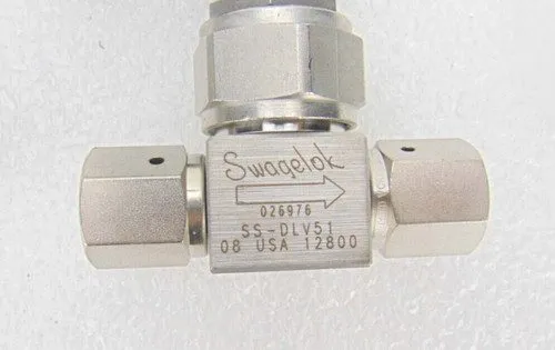 Клапан Swagelok SS-DLV51 Stainless Steel Valve, working