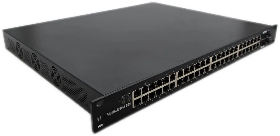 Коммутатор Ubiquiti ES-48-500W Edgeswitch 48-Ports PoE GigaBit Ethernet 1U Switc — фото лота 2