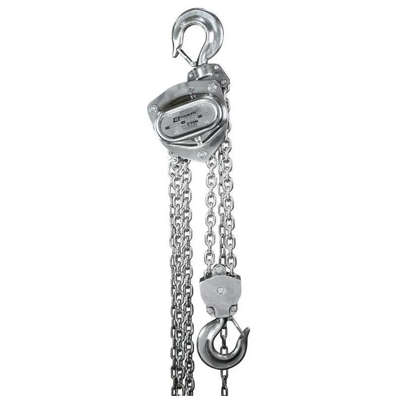 Таль OZ LIFTING PRODUCTS Stainless Steel Chain Hoist 807ER8 — фото лота 1
