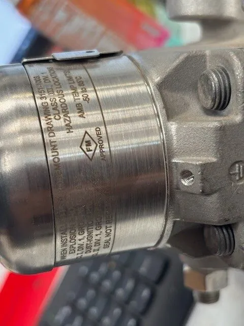 Датчик давления ROSEMOUNT 300S1AAE5M5 PRESSURE TRANSMITTER, 3051S2TG2A2A11A1AE5M — фото лота 2