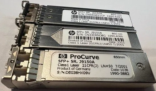 Трансивер HP J9150A SFP+ 10G SR 850nm 300m Optical Transceiver 1990-6065