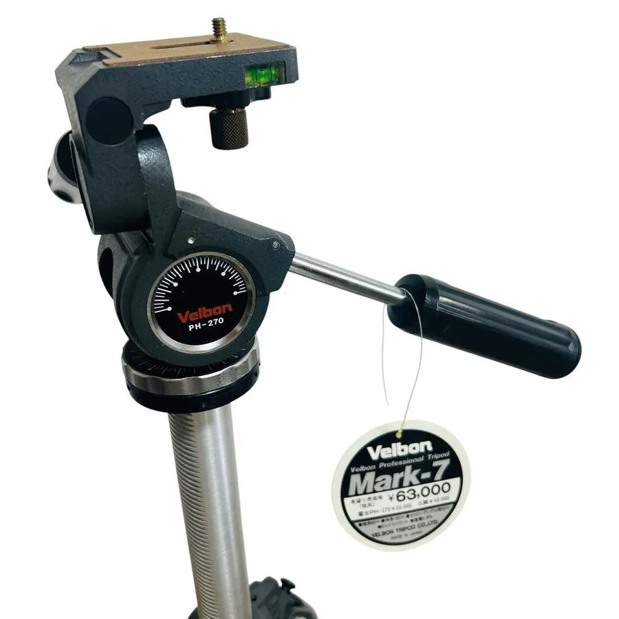 Камера Velbon Mark-7 Tripod with PH-270 Head Large Stable Camera Stand — фото лота 1