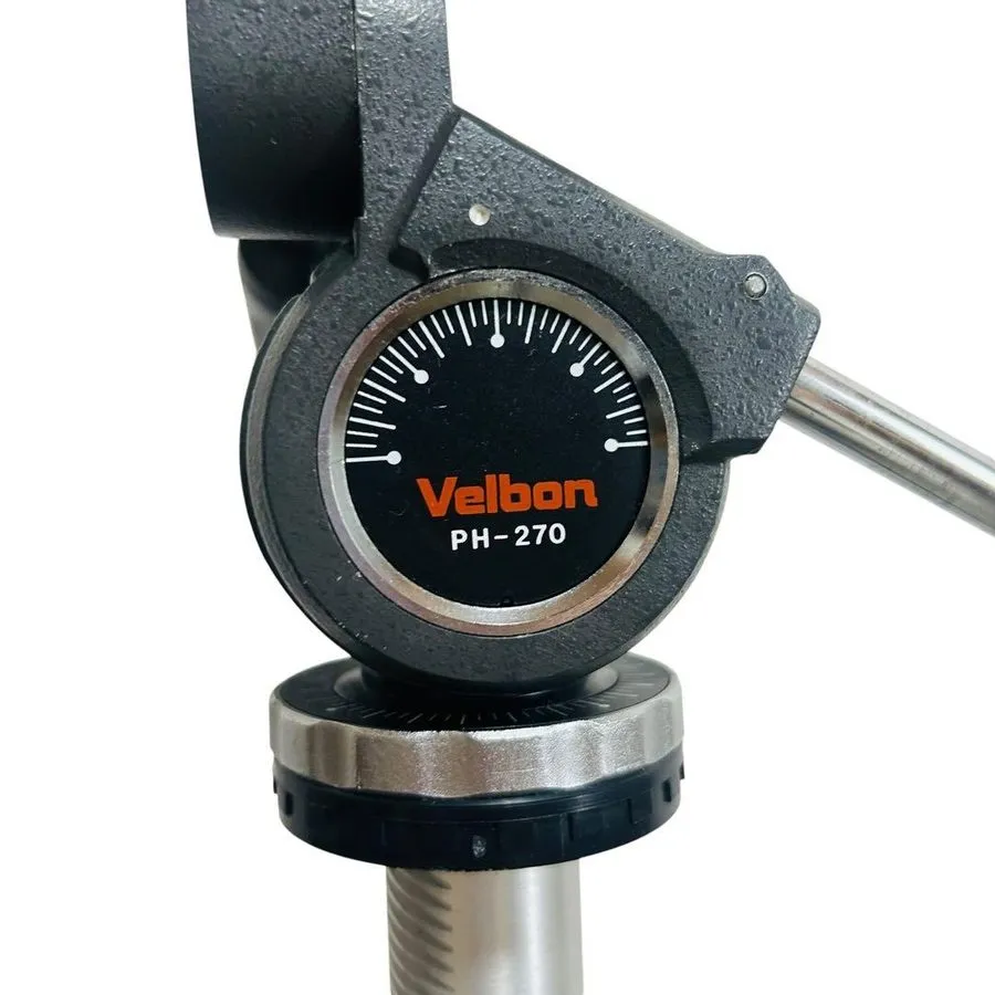 Камера Velbon Mark-7 Tripod with PH-270 Head Large Stable Camera Stand — фото лота 2