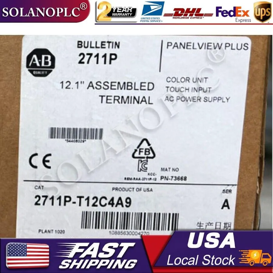 Панель оператора Allen Bradley 2711P-T12C4A9 PanelView Plus Terminal