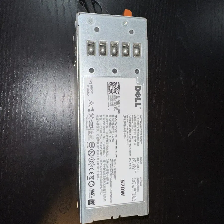Блок питания Dell PowerEdge 570W Switching Power Supply C570A-S0 A570P-00 A570P-