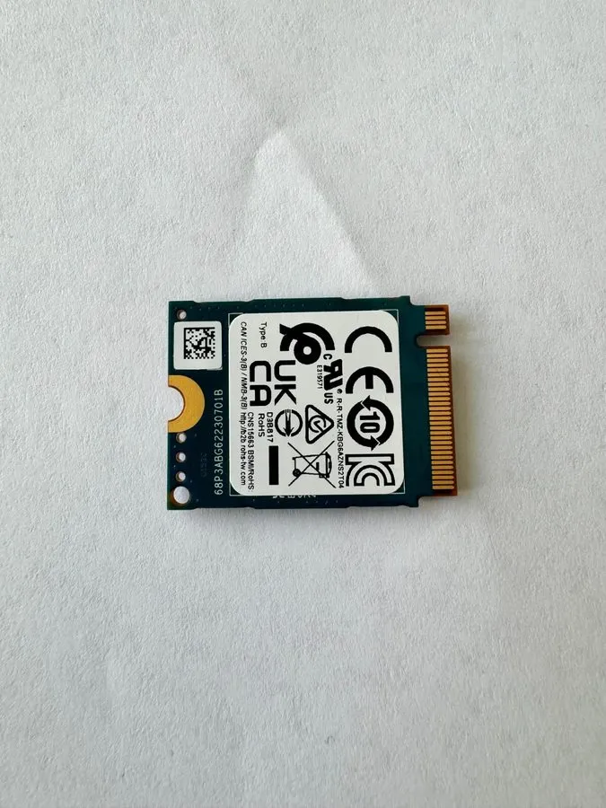 SSD-накопитель KIOXIA 512GB GEN 4x4 NVMe PCIe M2 SSD KBG60ZNS512G DELL 0DFMP3 — фото лота 1