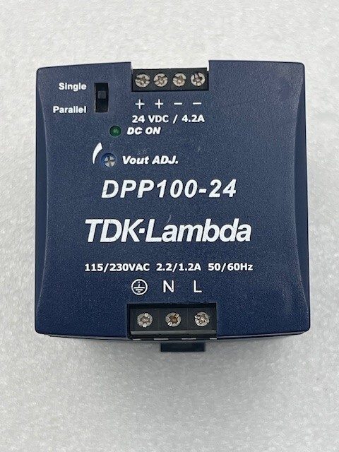 Блок питания TDK-Lambda DPP100-24 DIN Rail Power Supply 115/230VAC Input 24VDC 1
