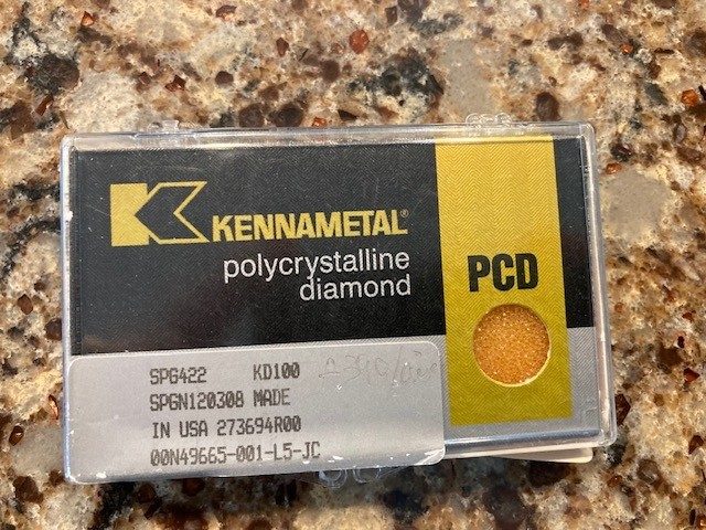 Режущий инструмент Kennametal SPG422 KC250 Carbide Insert