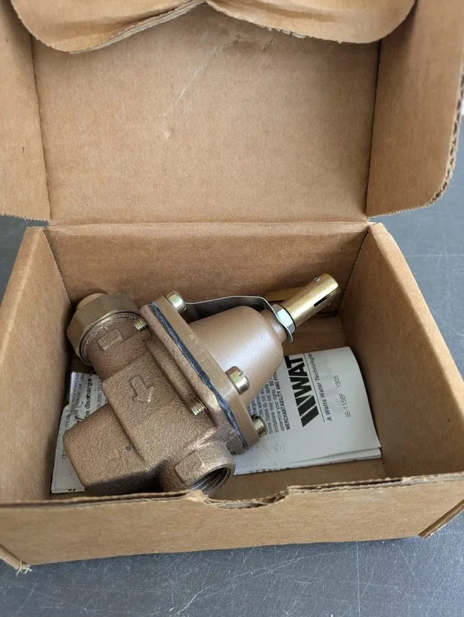 Трубопроводная арматура Watts SB1156F 1/2 in Bronze Feed Water Pressure Regulato