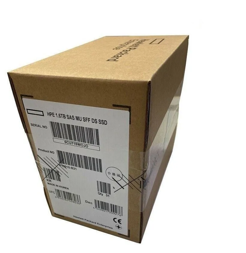 Сервер HPE 1.6TB P20839-001 P19915-B21 SAS 12Gb/s 2.5" MIXED USE Gen10 Server SS