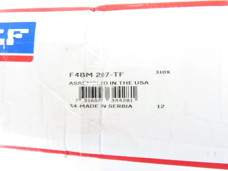 Подшипник SKF F4BM 207-TF 4 BOLT FLANGE BEARING
