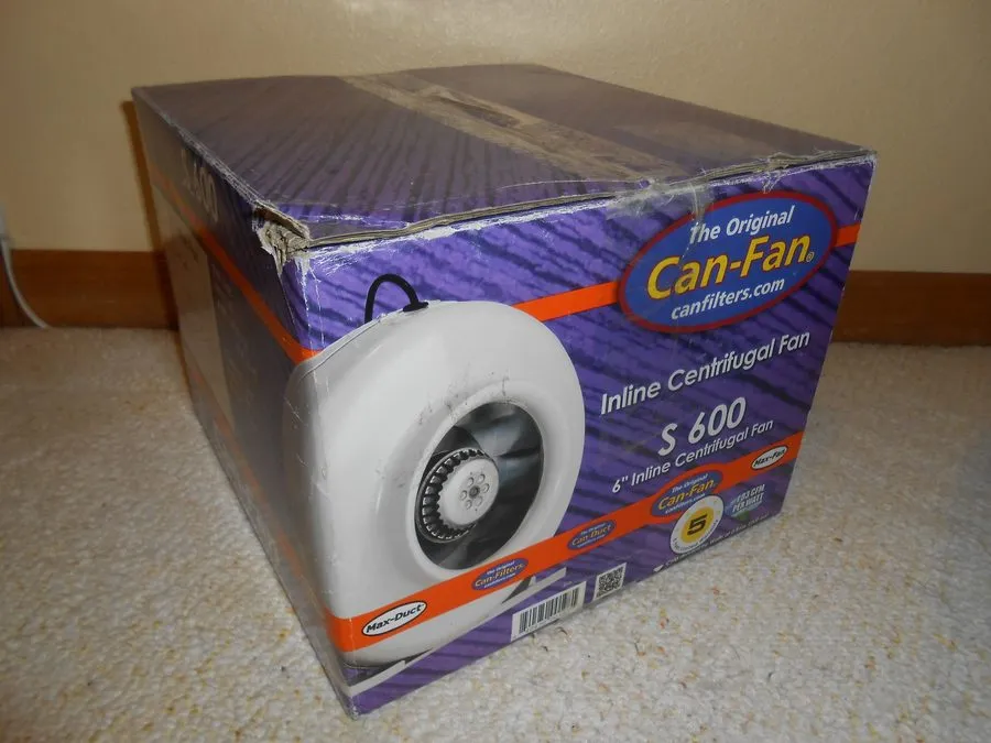 Вентилятор Can Fan Inline Centrifugal Fan S600 79watt German-engineered, Swiss M
