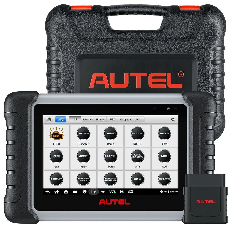 Диагностический сканер 2026 Autel MaxiCOM MK808Z-BT Bidirectional Diagnostic Sca