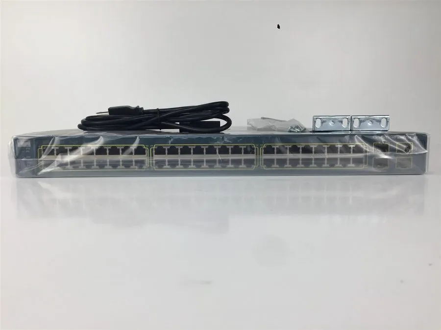 Коммутатор Cisco WS-C3560G-48PS-S 48-Port Gigabit PoE Managed Switch 4 SFP 1U Ra
