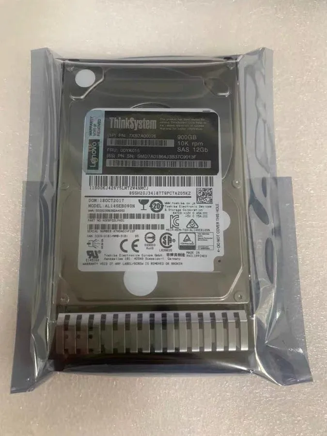 Жёсткий диск LENOVO / IBM 7XB7A00026 00YK015 900GB 2.5" 10K 12G SAS HDD Hard Dri