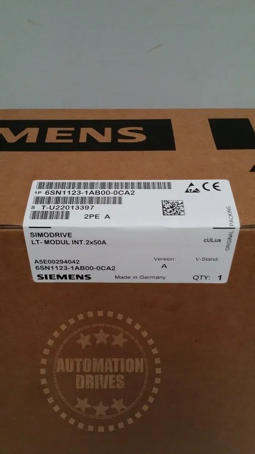 Сервоусилитель 6SN1123-1AB00-0CA2 Siemens SIMODRIVE 611 Module