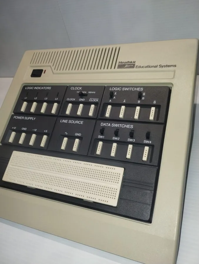 Электронный компонент Heathkit Zenith ET-3700 Breadboard Trainer vintage educati — фото лота 2