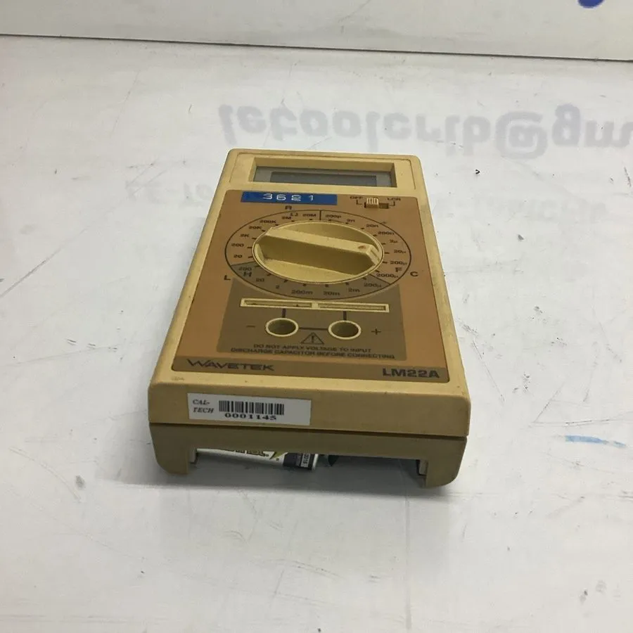 Тестер Wavetek LM22A 40801094 LCR METER N-533 — фото лота 1