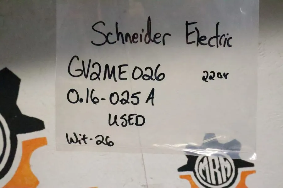 Автоматический выключатель Schneider Electric GV2ME026 0.16-0.25A Motor Protecti — фото лота 1