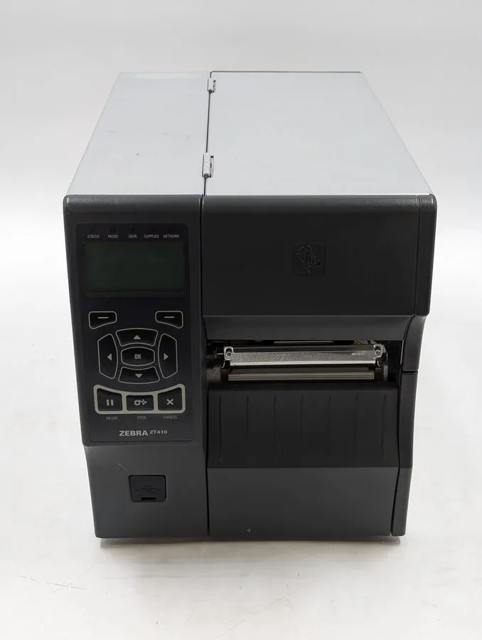 Принтер этикеток Zebra ZT410 ZT41043-T010000Z Industrial Label Printer Powers On