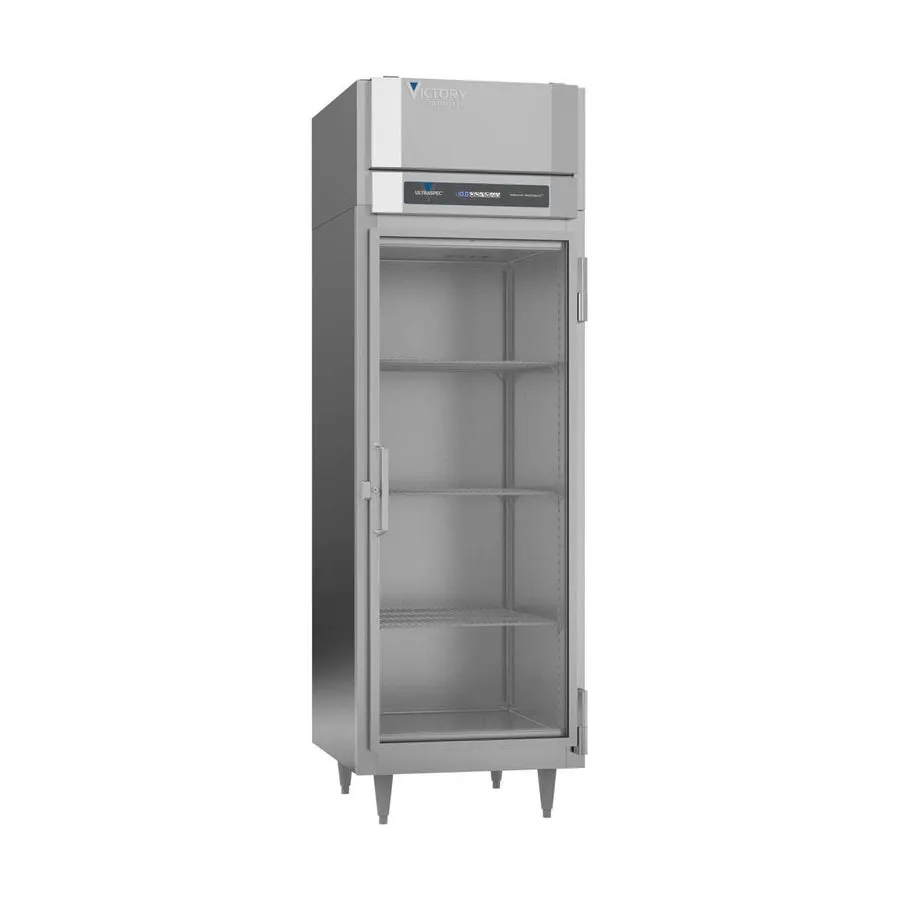 Холодильный шкаф Victory FS-1D-S1-G-HC 26.5" 1-Glass Door Reach-In Freezer, Top 
