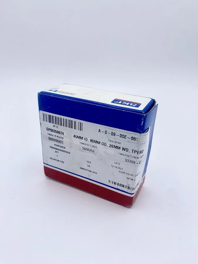 Подшипник SKF 33109 TAPERED ROLLER BEARING 45mmx80mmx26mm & Return USA — фото лота 1