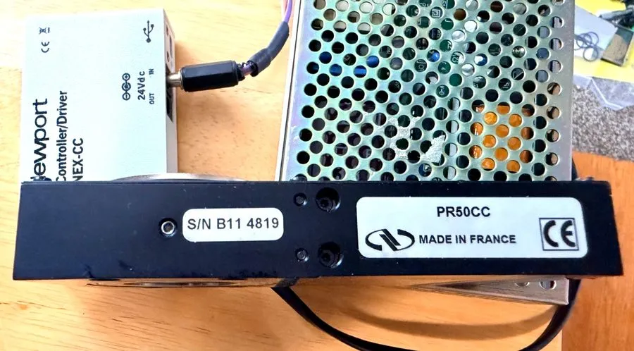 Лабораторный прибор Newport PR50CC rotation stage with CONNEX-CC Controller and — фото лота 1