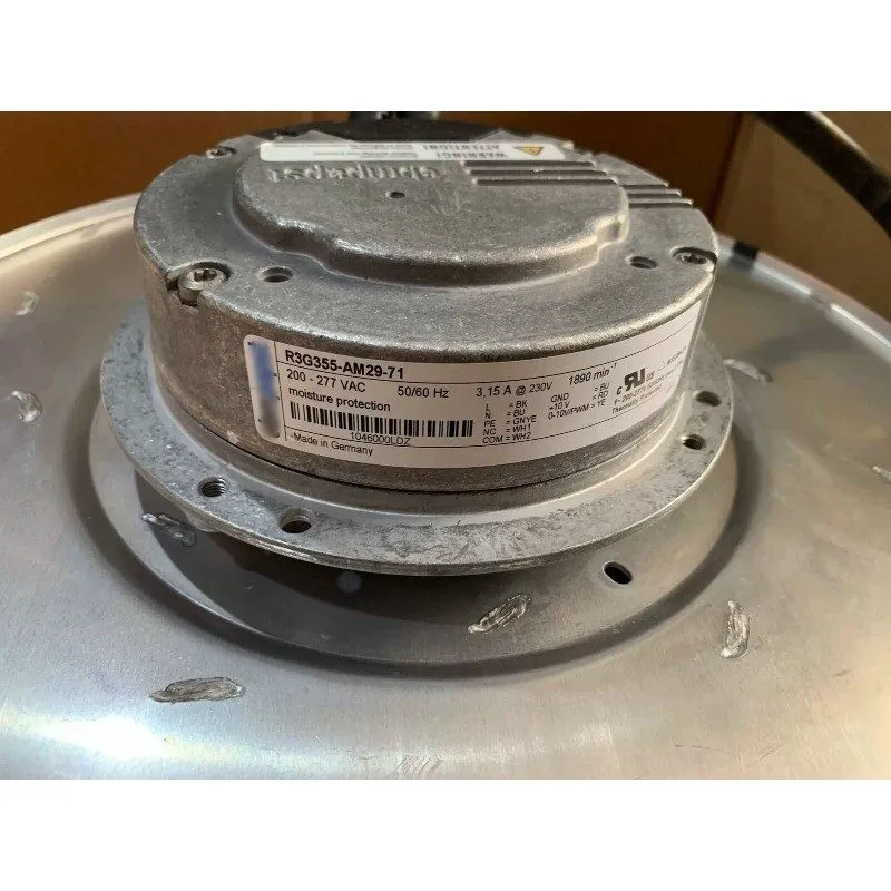 Вентилятор R3G355-AM29-71 Centrifugal Fan 230V 502W 3.15A