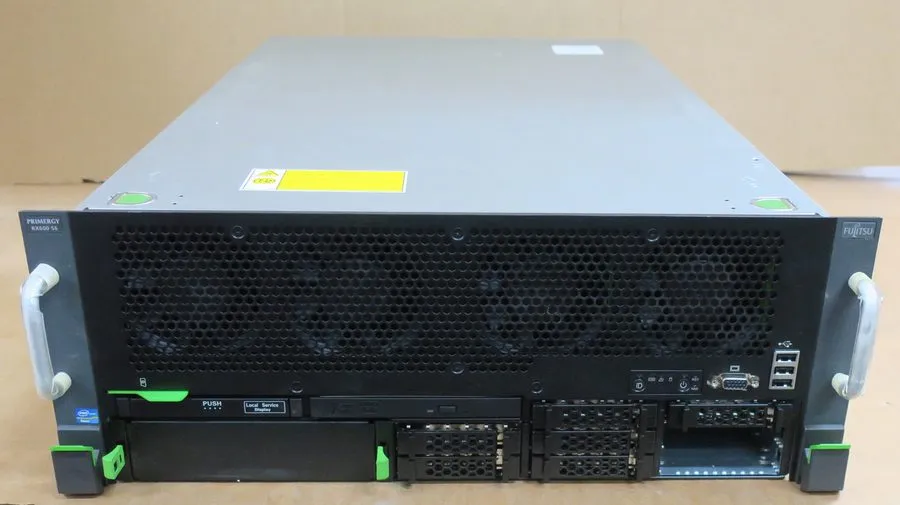 Жёсткий диск Fujitsu Primergy RX600 S6 4x Xeon Eight Core E7-8837 2.66GHz, 128GB