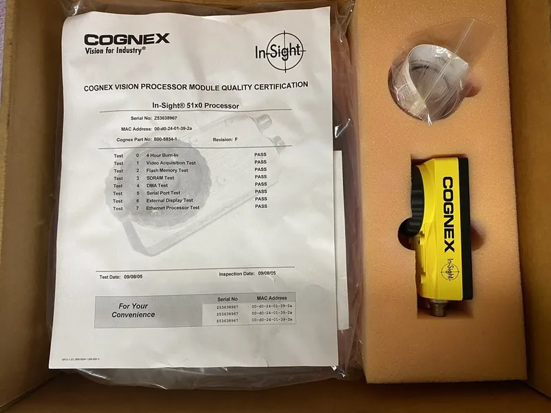 Камера машинного зрения Cognex ISS-5100-1000 Vision Camera with Fujinon 25mm len
