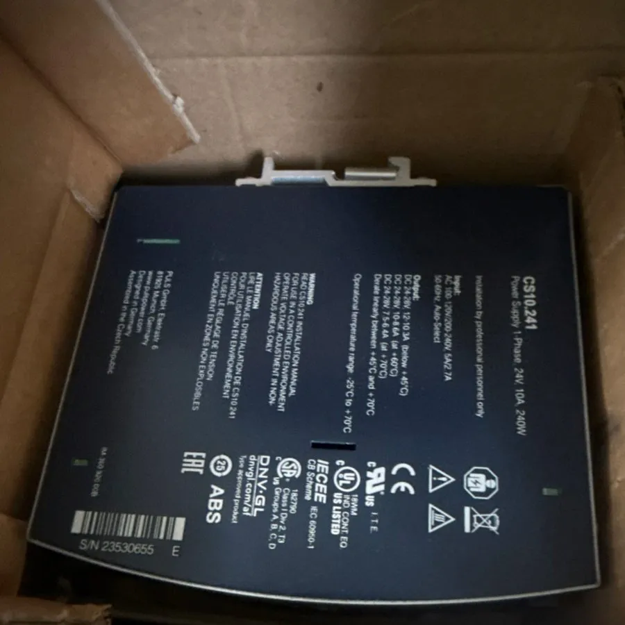 Блок питания PULS Dimension CS10.241 Power Supply DIN Rail 24-28V DC 10A 240W Bl