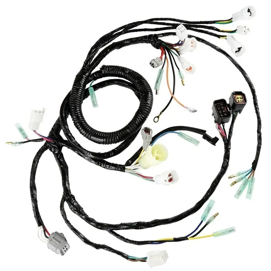 Жгут проводов Wiring Harness Switch Key Coil Starter Relay Yamaha Warrior 350 YF