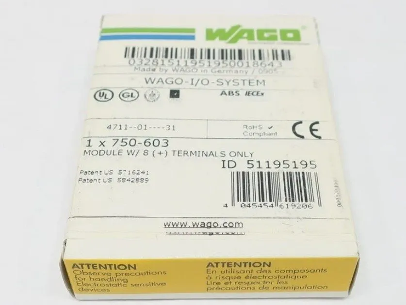 ПЛК WAGO 750-603 PLC Module