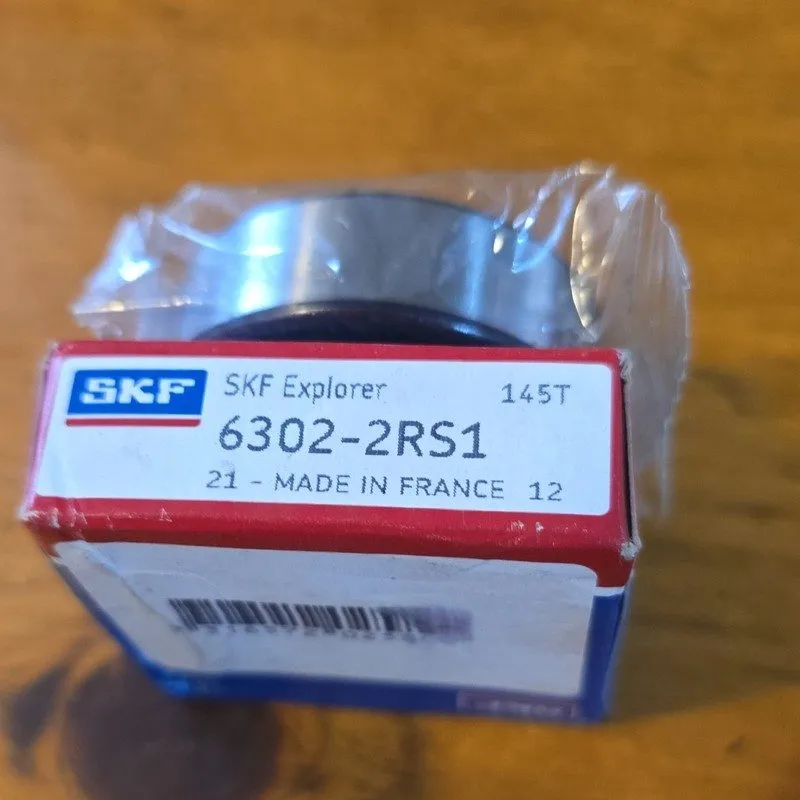 Подшипник SKF Explorer 6302-2RS1 Steel Ball Bearing 15mm Bore x 42mm OD x 13mm — фото лота 1