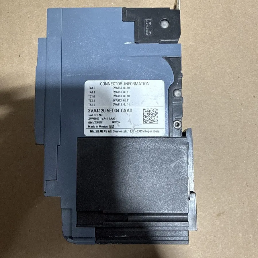 Автоматический выключатель SIEMENS 3VA4120-5ED34-0AA0 ,CIRCUIT BREAKER, 3P/20A /