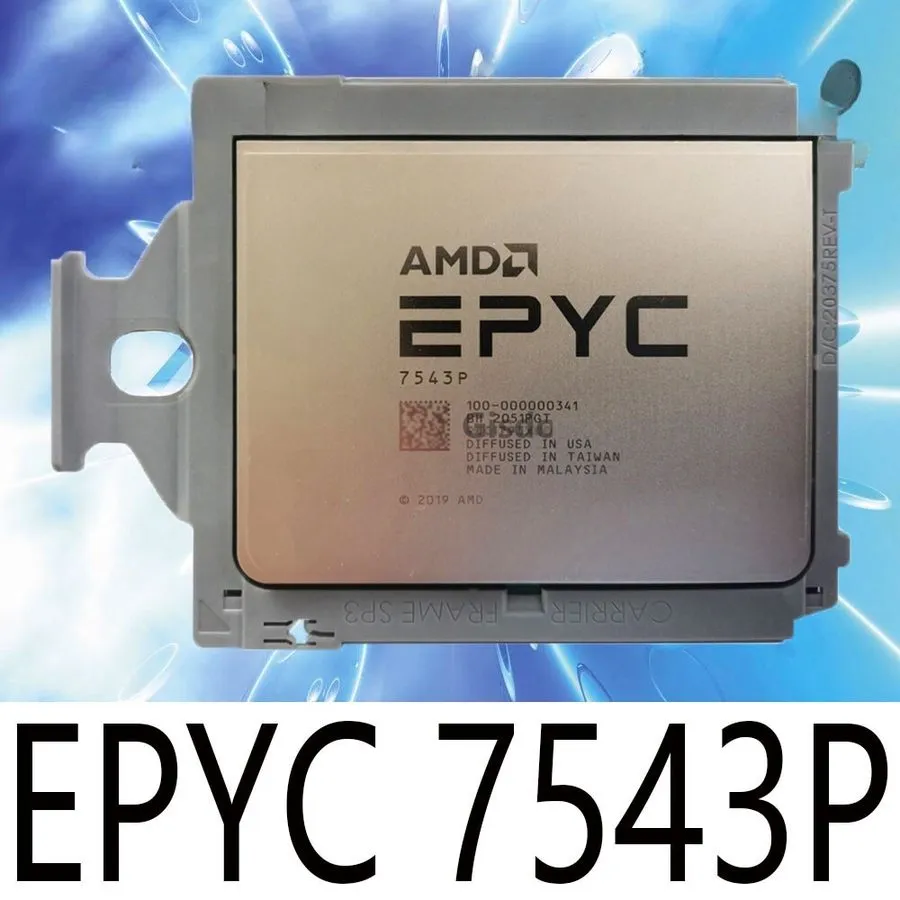 Процессор AMD EPYC 7543P 2.8GHz 3.7GHz 32 cores 64 threads 225W CPU processor Un