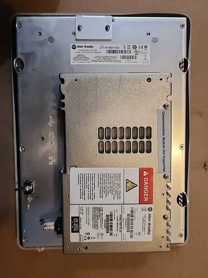 Панель оператора 2711P-RDT10C /B Allen Bradley Panelview Plus Display W17 — фото лота 1
