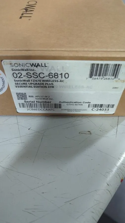 Межсетевой экран SonicWall TZ470W Network Security/Firewall Appliance