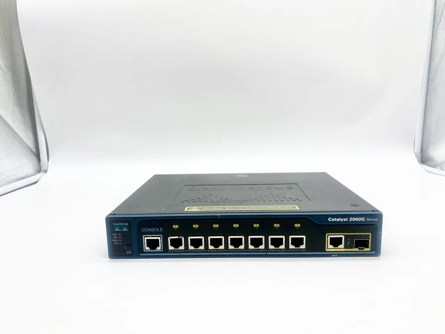 Коммутатор Cisco 2960 8 Port Gigabit Switch, WS-C2960G-8TC-L Lifetime