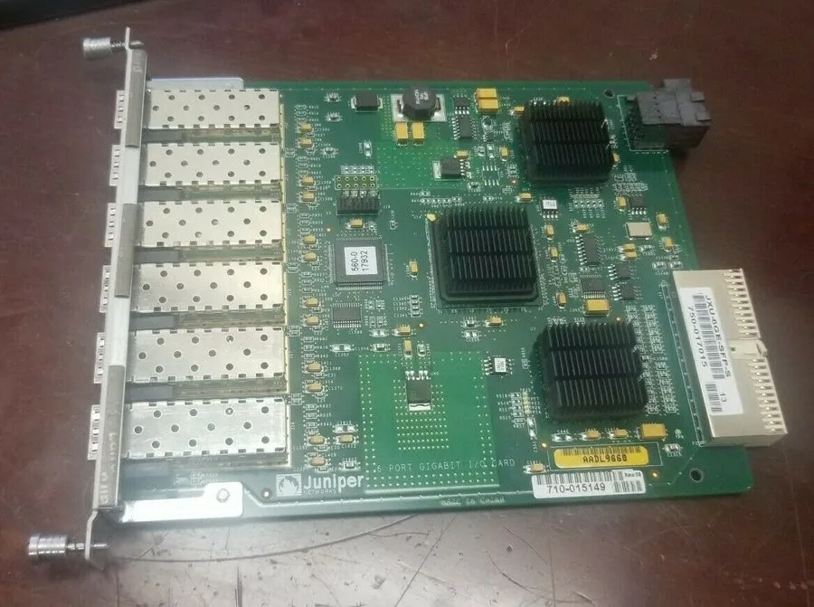 Трансивер 710-015149 Juniper 6x 1000 SFP uPIM 6 Port Gigabit I/O Card