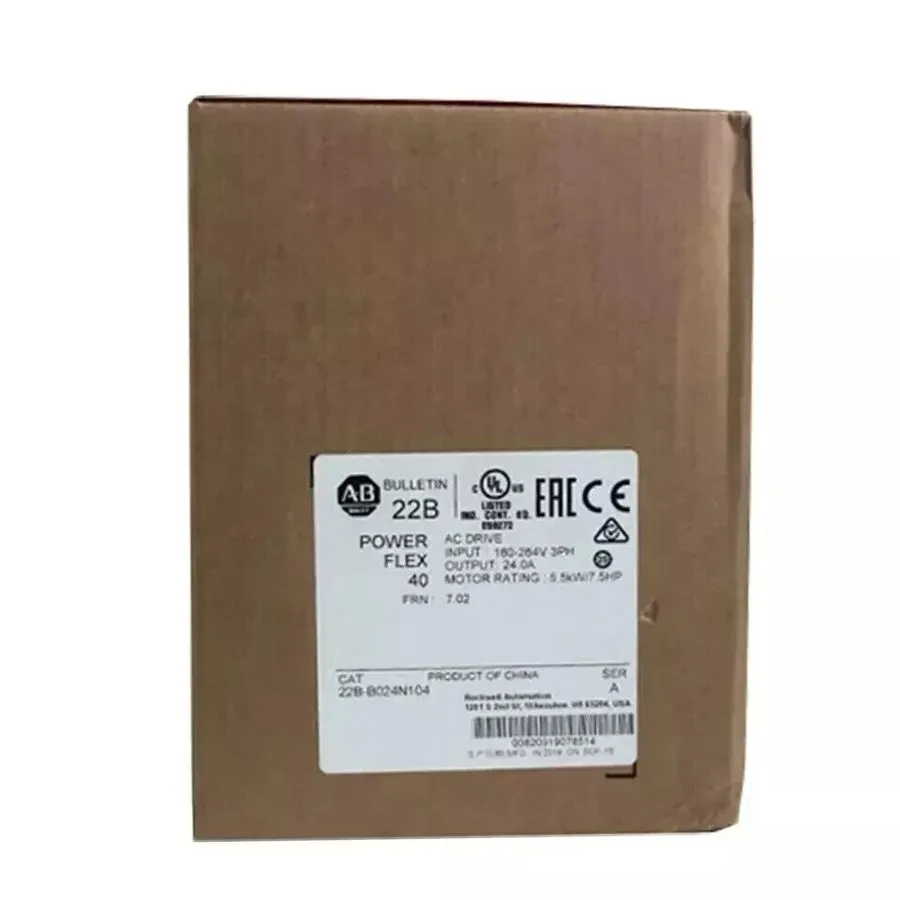 Частотный преобразователь ALLEN-BRADLEY 5.5KW / 7.5HP POWERFLEX 40 AC DRIVE 22B- — фото лота 1