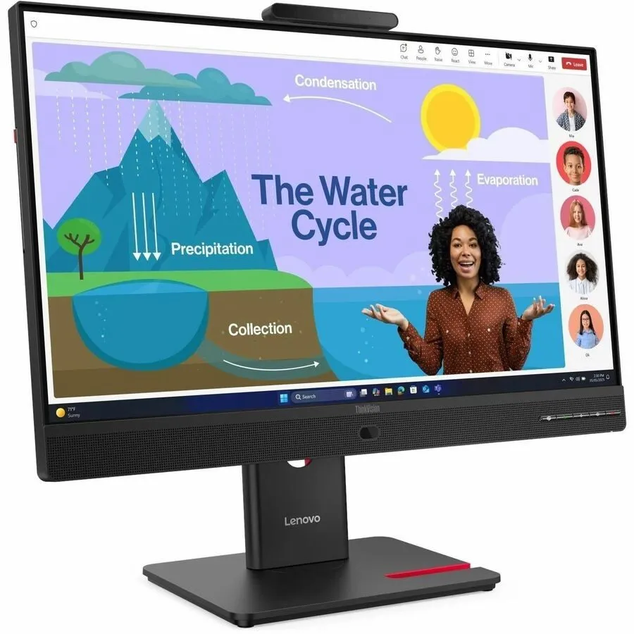 Монитор Lenovo ThinkVision T24D-4v 24" Class Webcam Full HD LED Monitor 16:9 23.