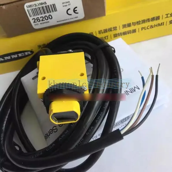 Фотоэлектрический датчик Banner SM312LVMHS Photoelectric Sensor